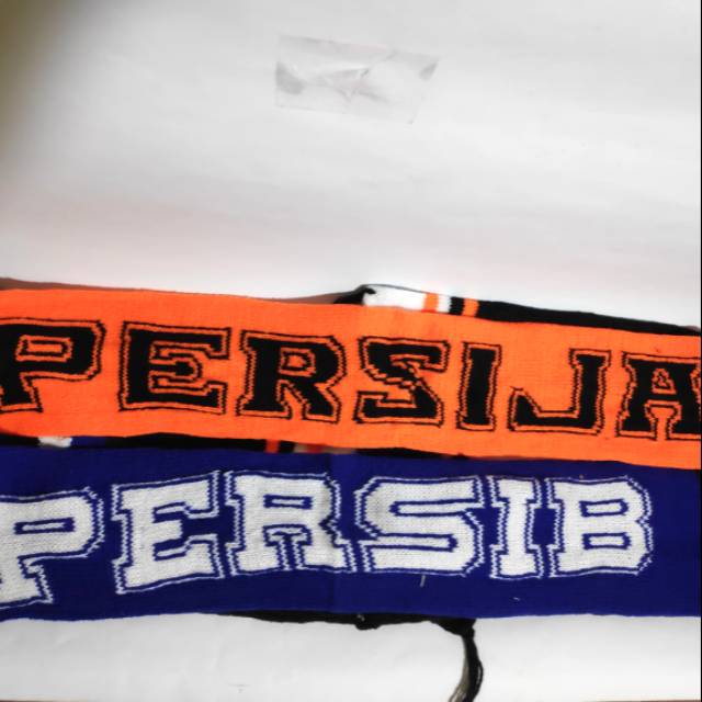 Syal bola #syal persib #syal persija #syal rajut