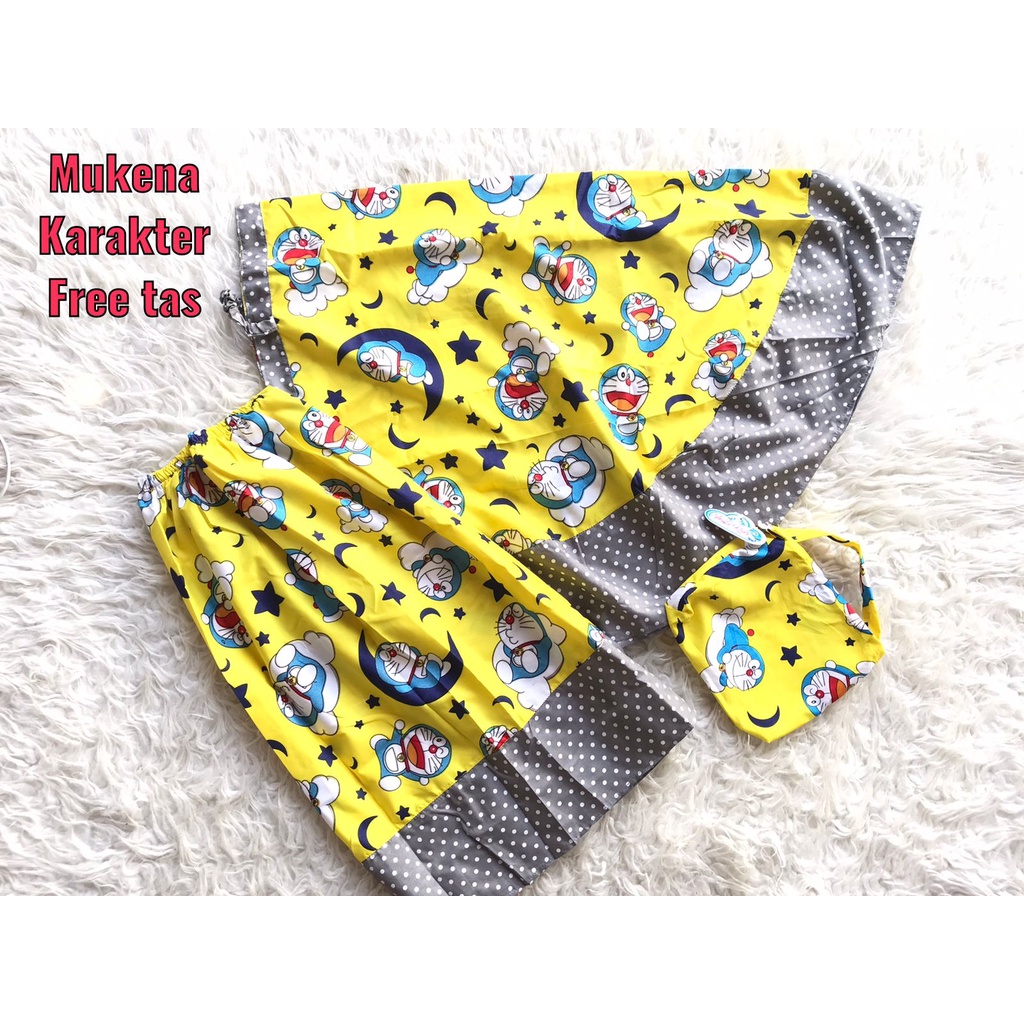 7.7 SALE MUKENA MOTIF KARAKTER ANAK ANAK