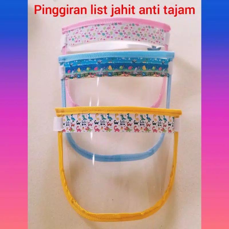 Face shield bayi custom min.100 pcs