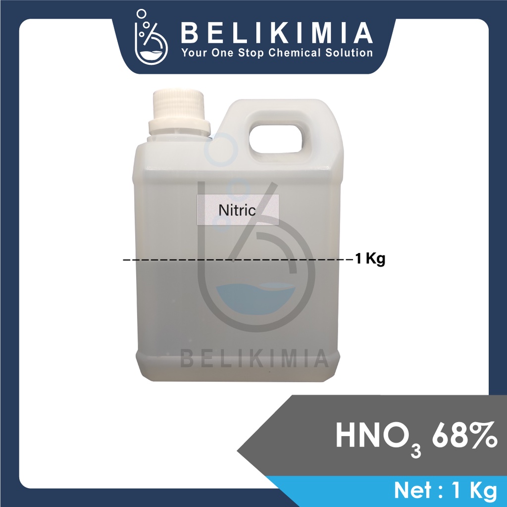 HNO3 1 Kg Kadar 68%