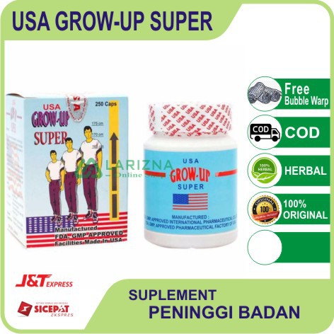 GROW UP Super Usa Original Suplemen Peninggi Badan