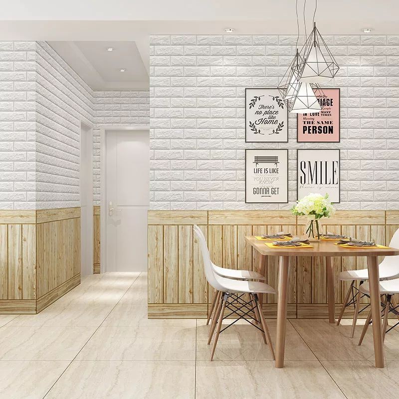 grosir Foam 3D kedap suara wallpaper 3D wallpaper empuk wallpaper foam