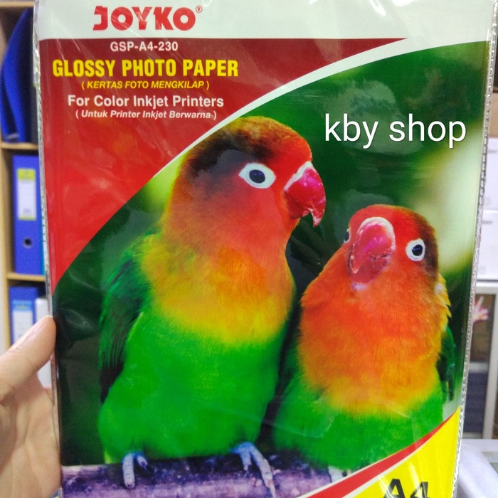 

Senikertas- Glossy Photo Paper Joyko 230Gr 230 Gr Kertas Foto -Kertas-Seni.