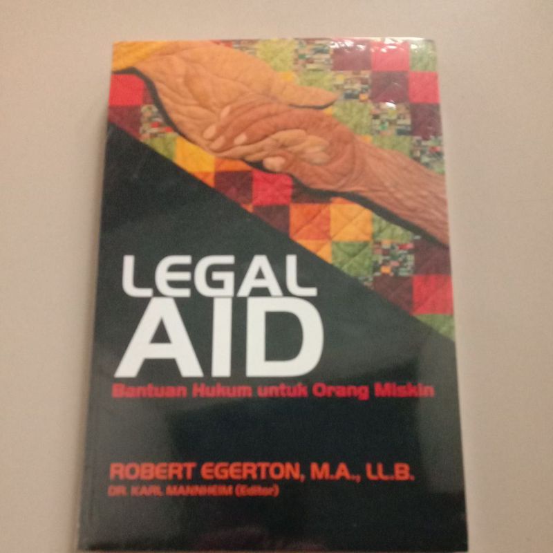buku original LEGAL AID bantuan hukum untuk orang miskin