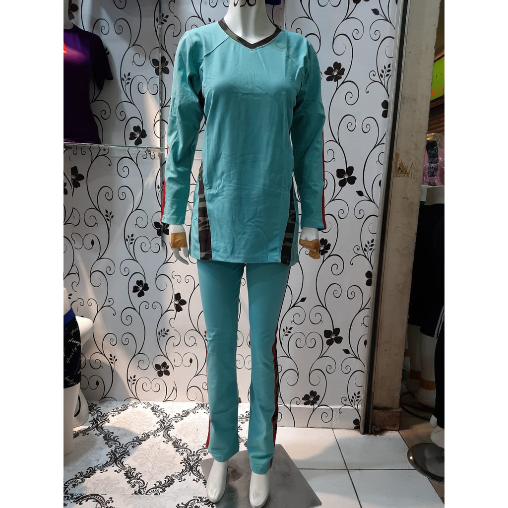 *PROMO SETELAN OLAHRAGA WANITA LENGAN PANJANG YOVIS SPORT*