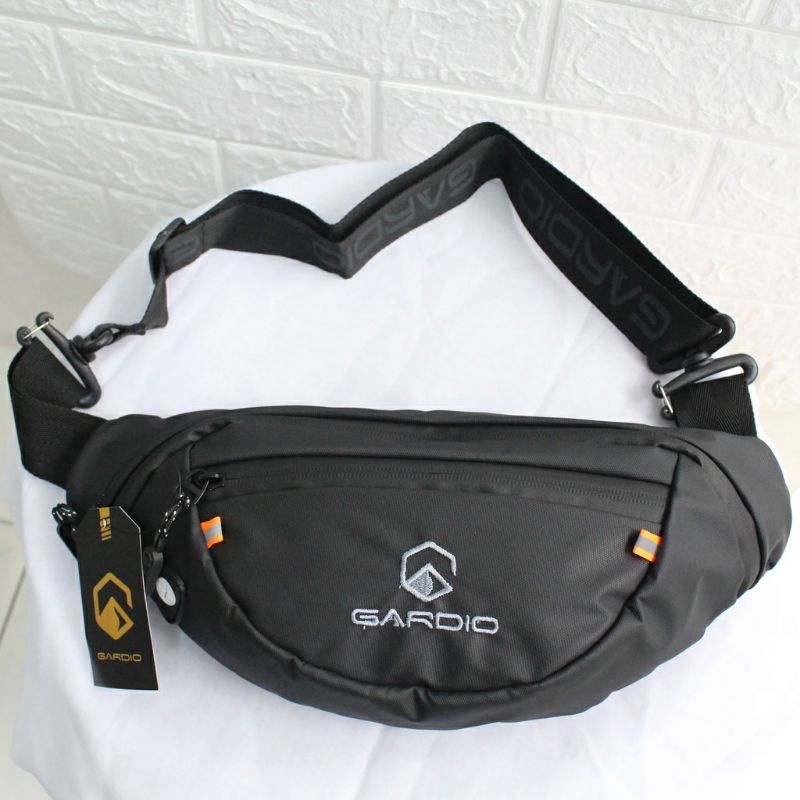 Tas Selempang Pria Waistbag Pria Anti Air Original Gardio