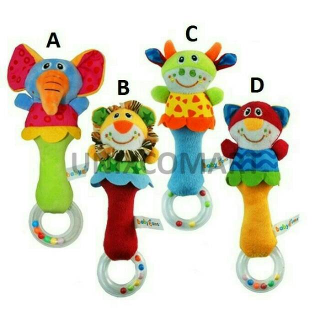 Mainan Bayi RATTLE STICK Baby Toys Gengam