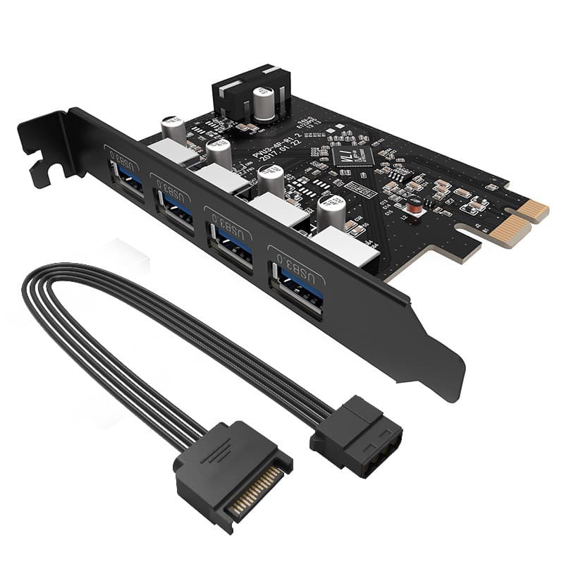 Accessories Orico PVU3-4P USB3.0 Expansion Card