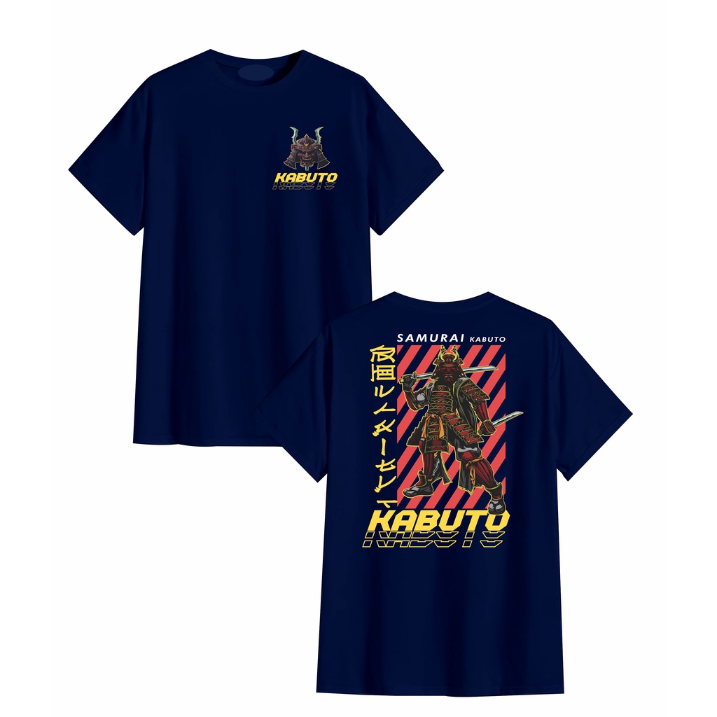 Kaos Tshirt Anime SAMURAI KABUTO STREETWEAR -MORNINGHATE