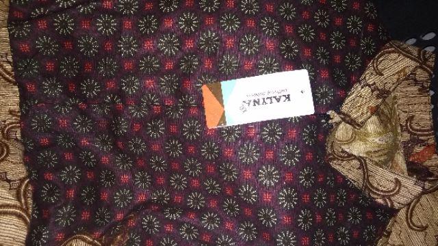 Baju Batik Couple Gamis Jumbo Murah Pasangan Modern Muslim  | Klyn - 015 Cg Kalinda