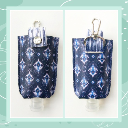 Gantungan Hand Sanitizer Lucu – Hand Sanitizer Holder – CocoSanitizer 24 – CS 24 - IKAT
