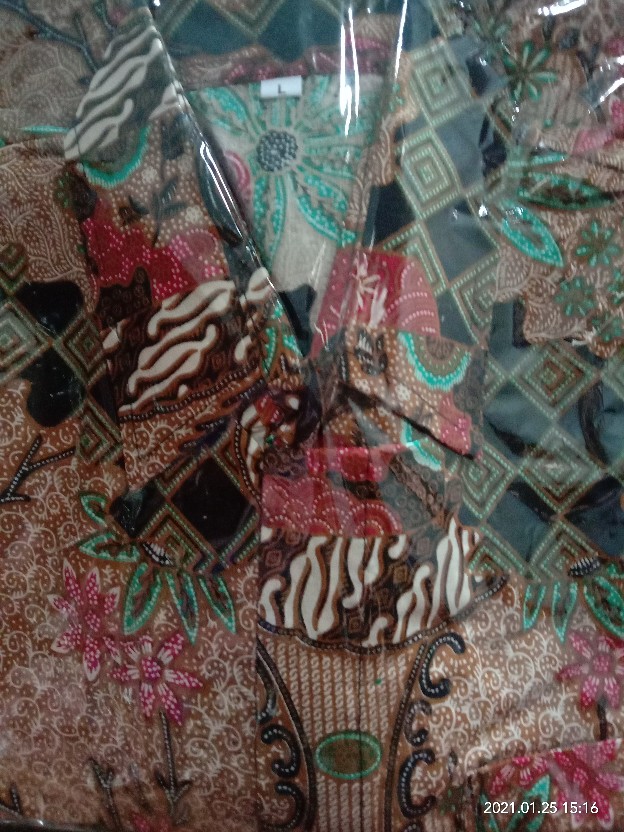 Cod. Bayar Di Tempat. Maura Couple - Sania Ruffle Batik Couple Ori Ndoro Jowi Garansi Termurah