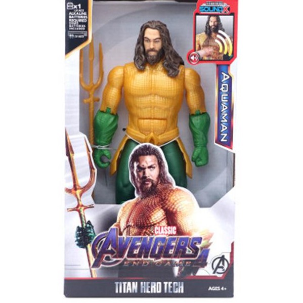 Action Figure Avengers With Box Large Size-Aquaman