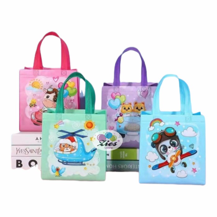 

Tas souvenir ulang tahun / Goodie bag / tas ulang tahun TRANSPORT-S