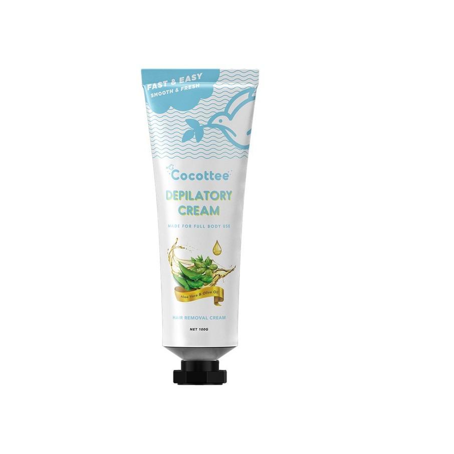 Kekinian - COCOTTEE depilatory cream aloevera dan depilatory cream cocoa butter bundle 