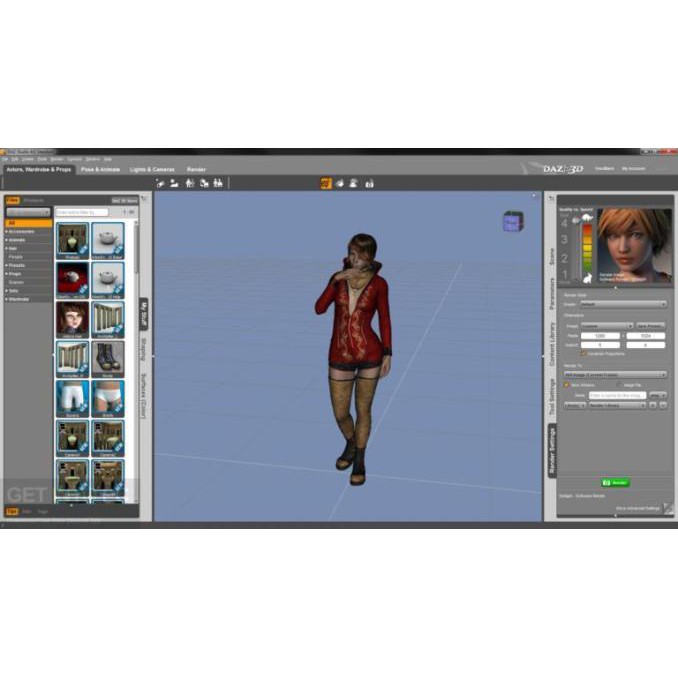 [FULL VERSION] DAZ Studio Professional 4 Software - GARANSI AKTIVASI