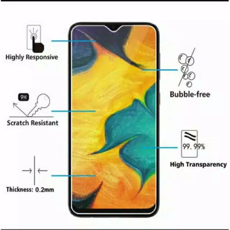 Tempered Glass Bening SAMSUNG A80 Full Glue Screen Guard Protector