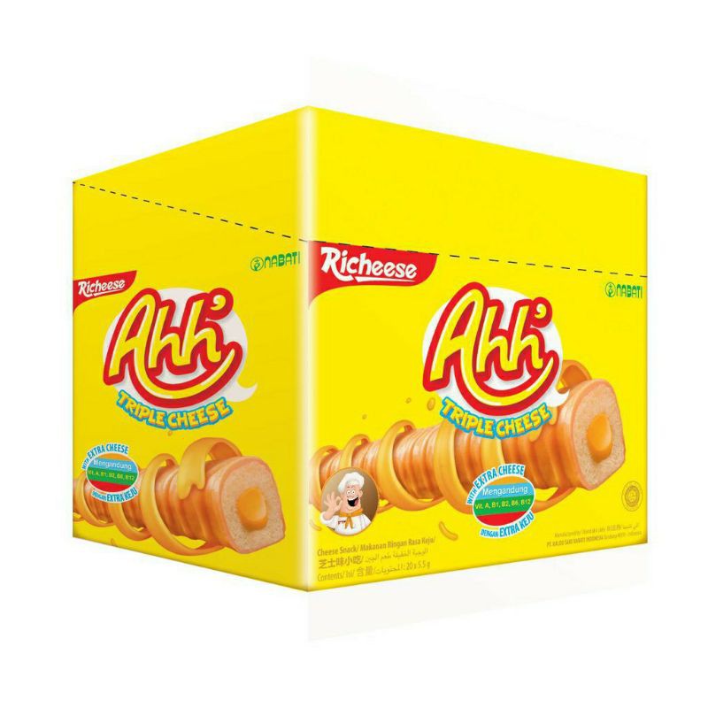 

PROMO SNACK MURAH Richeese Nabati Ahh CEMILAN MURAH isi 20 pcs