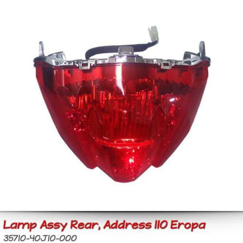 LAMPU BELAKANG (EROPA) SUZUKI ADDRESS