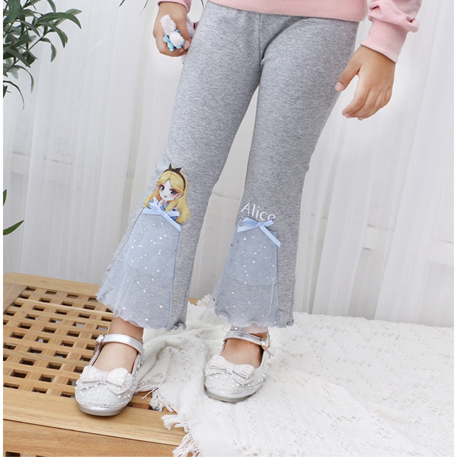 babyfit [3-7thn] celana panjang legging anak perempuan cutbray pants lejing nyl-0612r