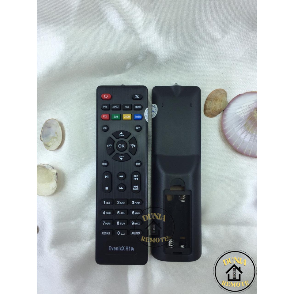 Remot Remote STB Set Top Box Multimedia Player Dvb-T2 Evenix-H1