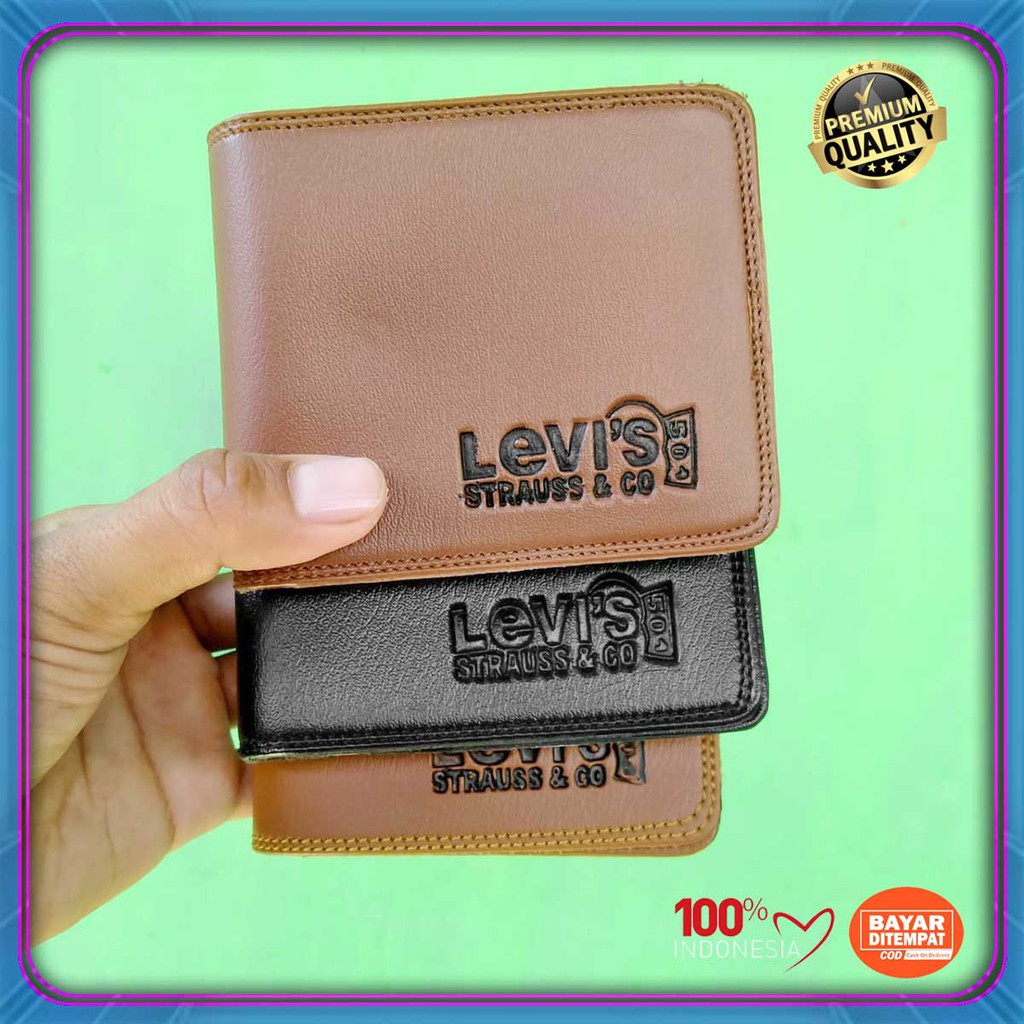 (AMT CLOTH'S) COD DOMPET Pria Levis lipat FASHION TRENDY FASHION KASUAL