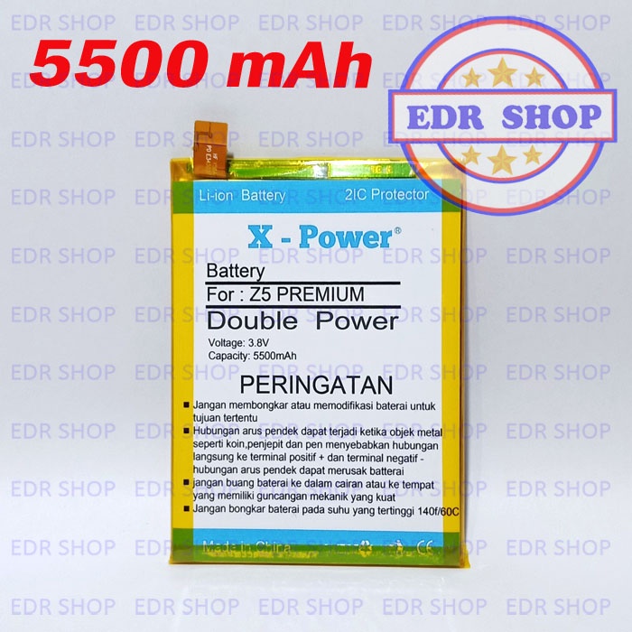 Batre Sony Xperia Z5 Premium Docomo SO03H SO-03H Batu Battery Baterai Tanam Double Power