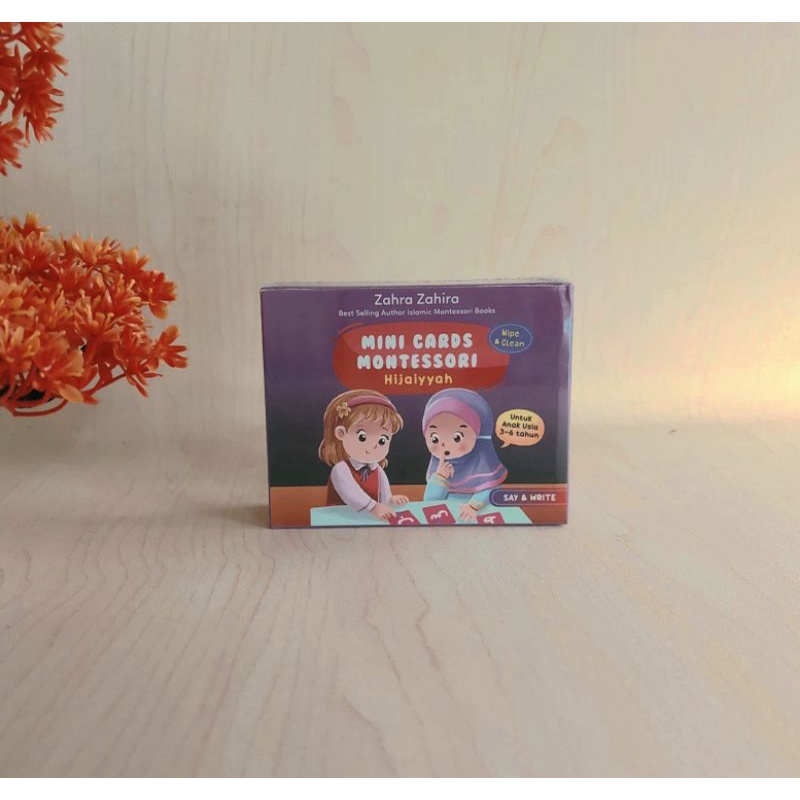 Mini Card Montessori Hijaiyyah Hijaiyah