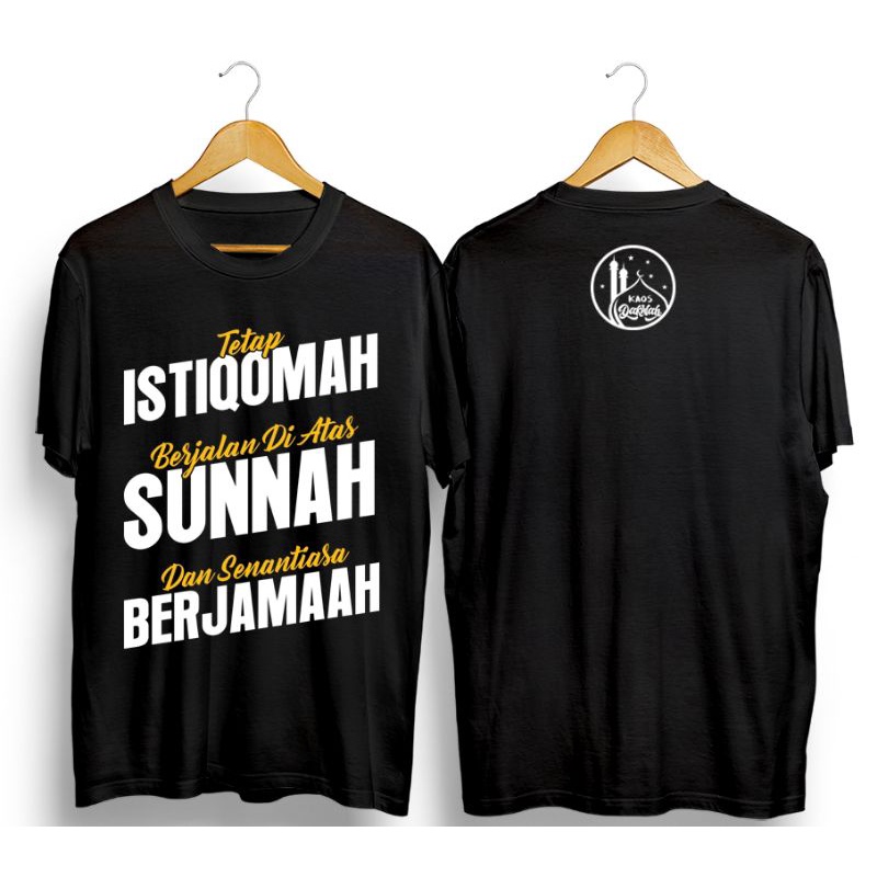 Baju Tshirt Kaos Distro Fashion Terbaru Kekinian Termurah Baju Pria/Wanita Remaja Dewasa Kaos Dakwah