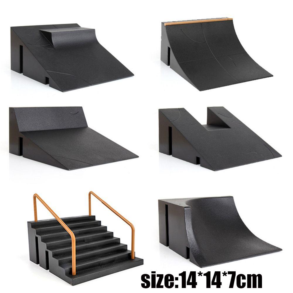 Top Finger Skateboards Mini Ramp Untuk Hadiah Natal Anak-Anak Scene Fingerboard