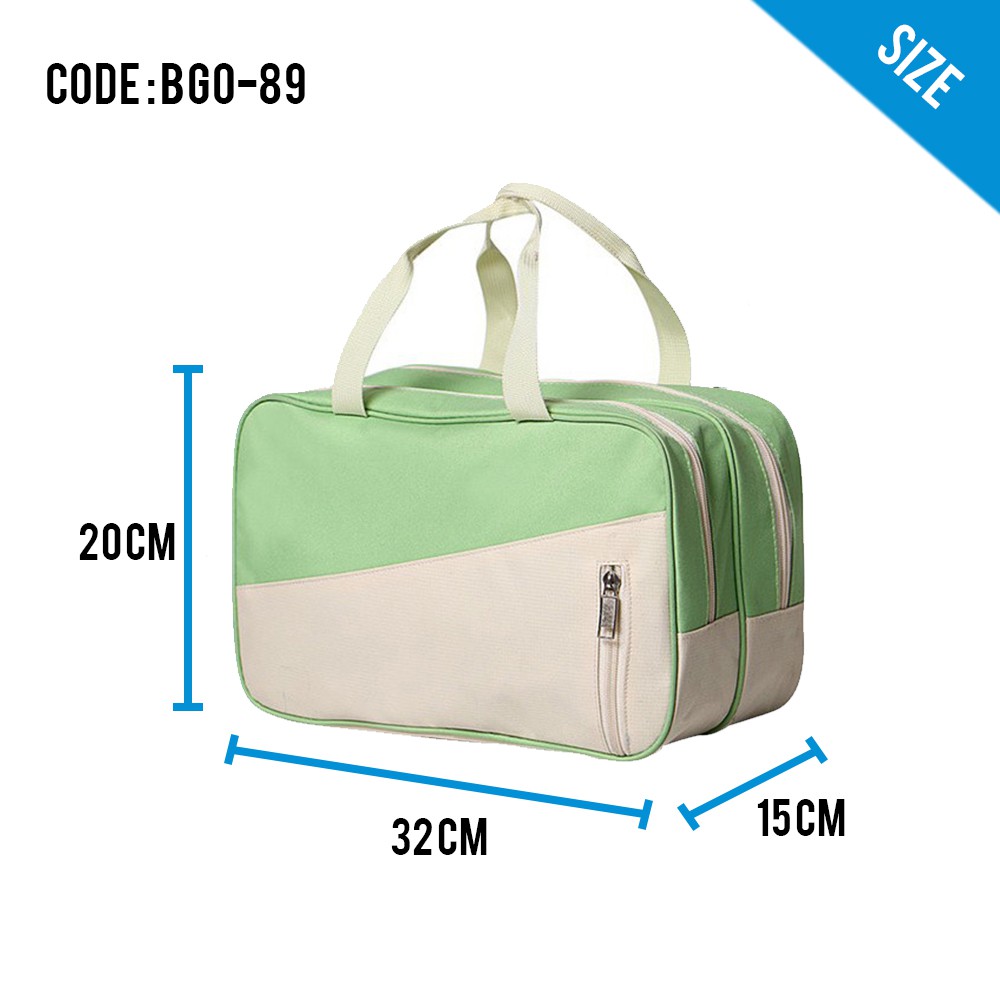 Travel Bag - Pouch Serbaguna - Tas Multifungsi - Toiletry Bag - Organizer Bag . BGO-89