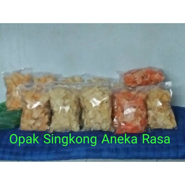 

Opak singkong aneka rasa