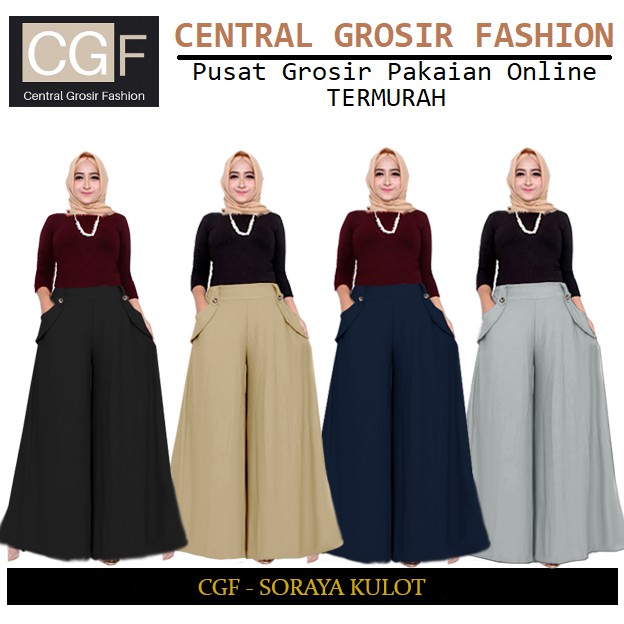 Soraya Kulot - Central Grosir Fashion (CGF) - Ukuran L-3XL - Matt Moscrepe