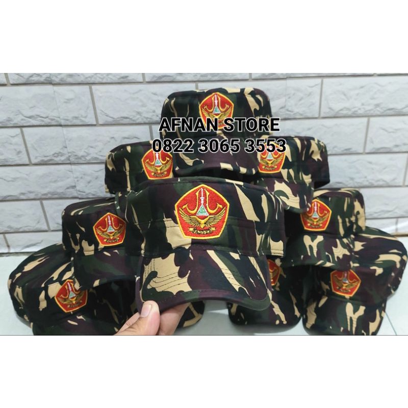 TOPI KOMANDO BAHAN KATUN TWILL