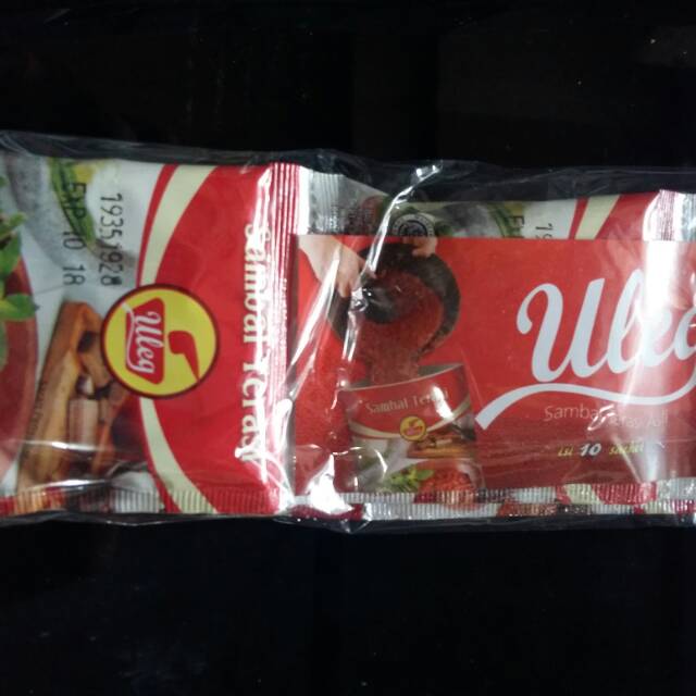 

Sambal terasi uleg finna 21gr perdus isi 10pak