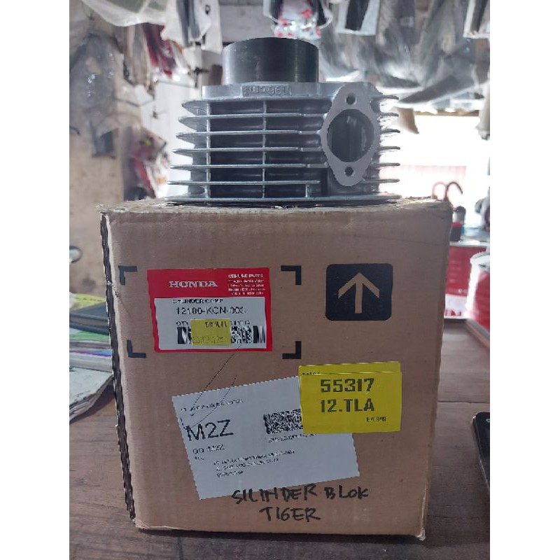 CYLINDER BLOK/BORING/BURING HONDA TIGER ORIGINAL AHM