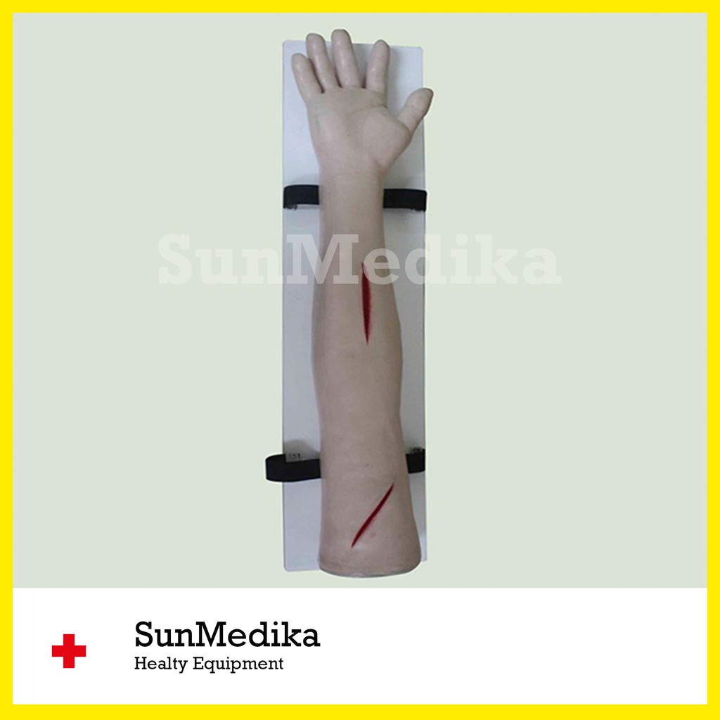 Manekin Lengan Luka Jahit | Manekin Phantom Alat Peraga Tangan