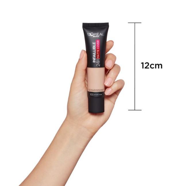 ☘️Yuri Kosmetik☘️ Loreal Paris Infallible 24H Matte Cover Foundation - 35ml