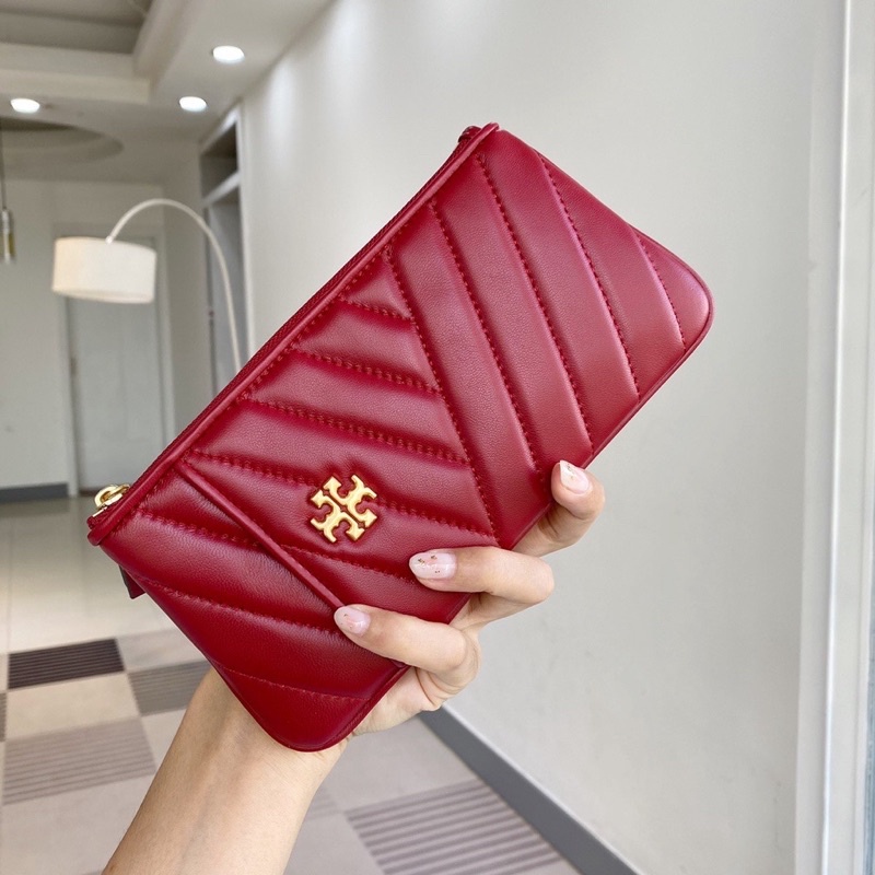 Tory Burch Kira Chevron Phone Wallet