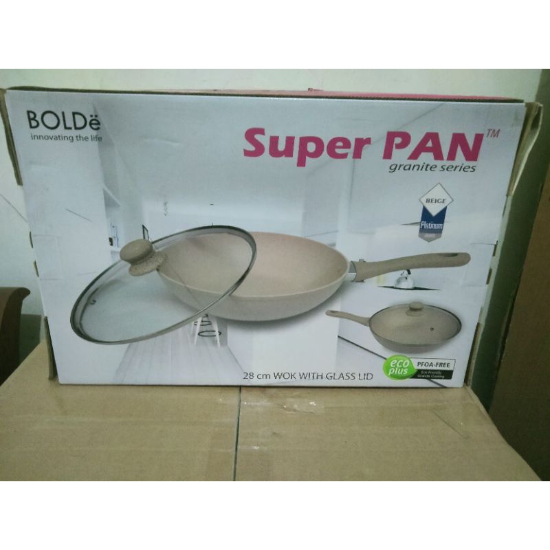 Super pan bolde 28cm/wajan anti lengket