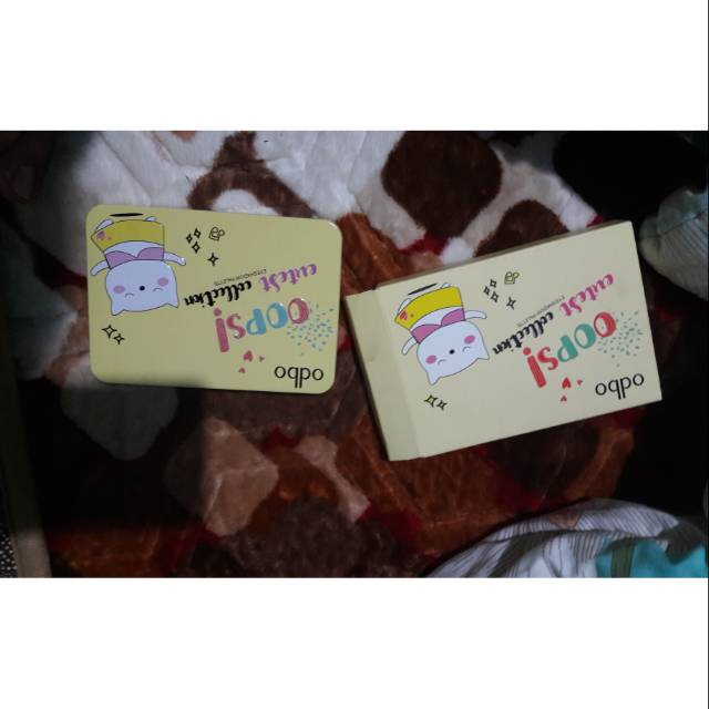 preloved odbo kuning eyeshadow palette cutest collection varian