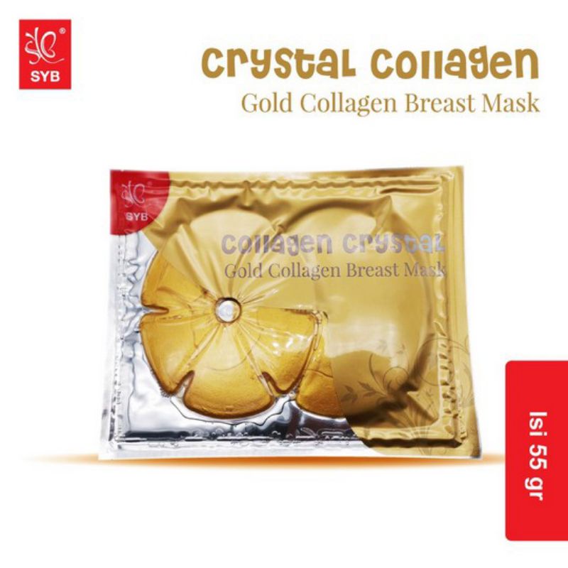 SYB BREAST MASK CRYSTAL GOLD COLLAGEN