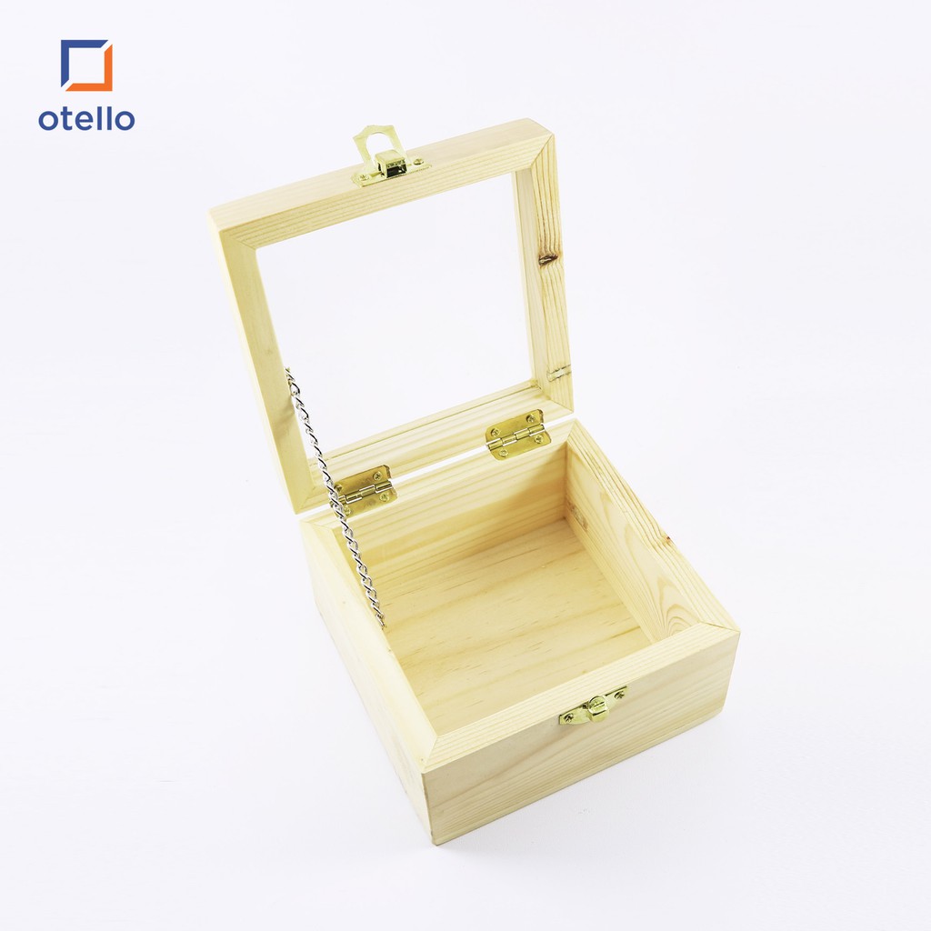 Box Woodlic | Natural | 10 x 10 x 5 cm