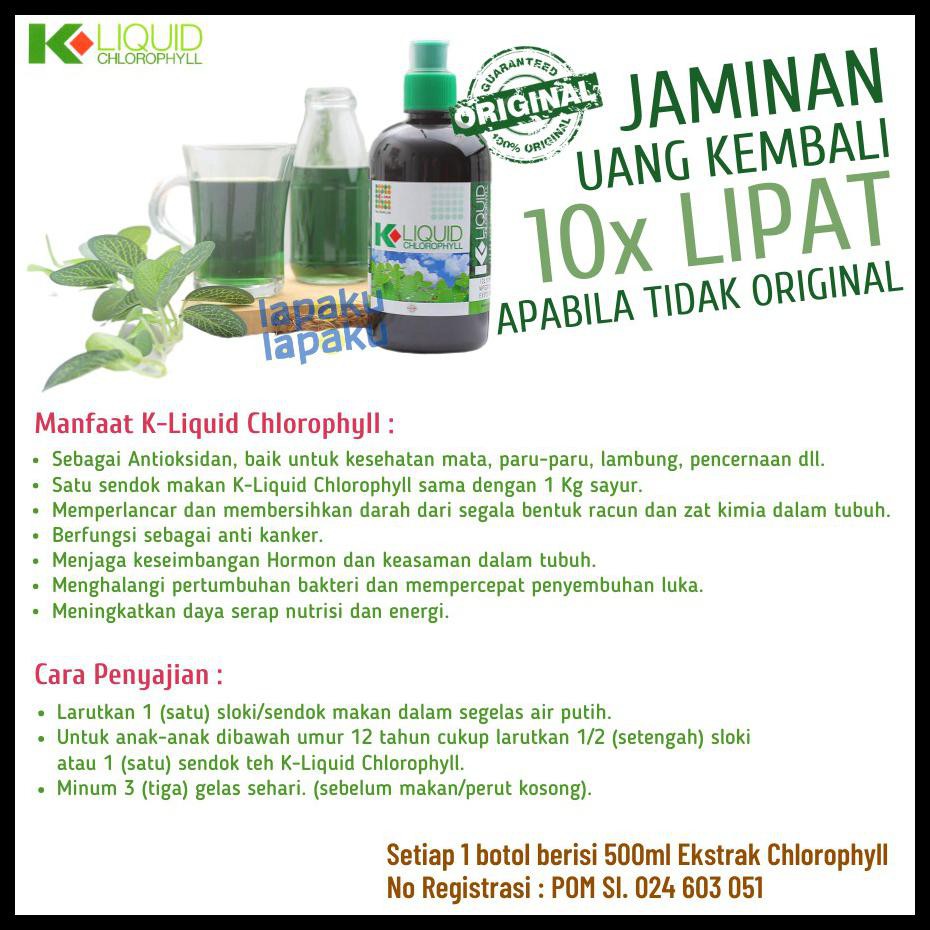 K Liquid Chlorophyll K Link 500ml Shopee Indonesia
