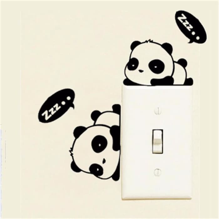 Wall Decal - Stiker Dinding Switch Button_SB18