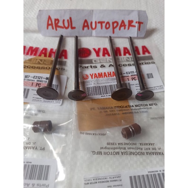 KLEP SET+SIL KLEP SET JUPITER MX OLD MX NEW VIXION OLD VIXION NEW 1S7 BERKUALITAS