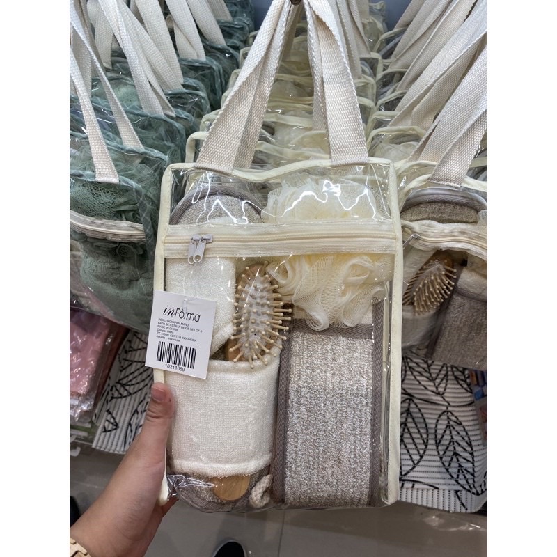 INFORMA BATH SET HAMPERS SLIPPER (PERALATAN MANDI INFORMA 1 SET)