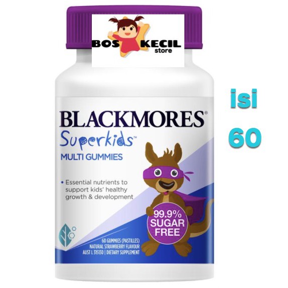 Blackmores Superkids Multi Gummies 60 gummies