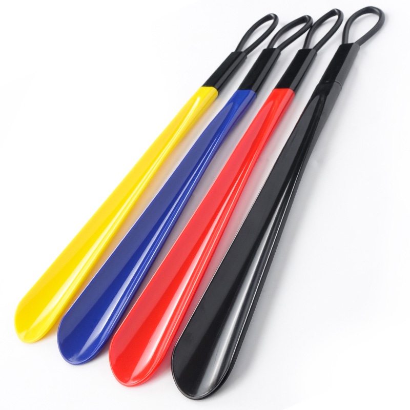 1 Buah Alat Bantu Pasang Sepatu Bentuk Tongkat / Professional Shoe Lifter / Shoe Horn Panjang 50 cm