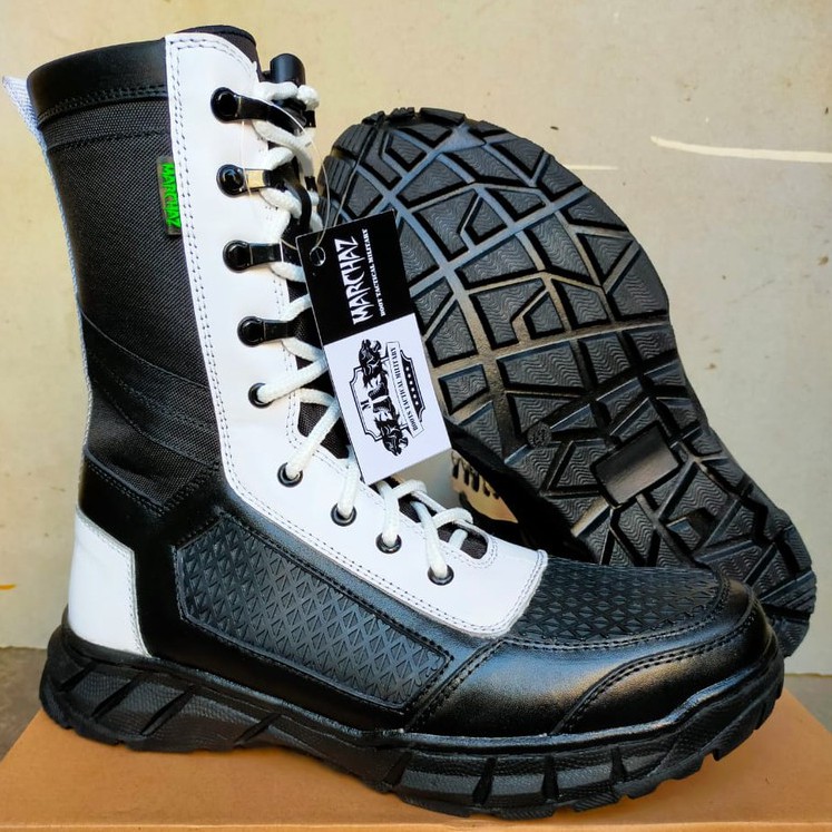 Sepatu Pdl Tali Putar Provos Polri Kulit Asli Sepatu PDL DINAS Tni Polri Security Satpam Boots Pria
